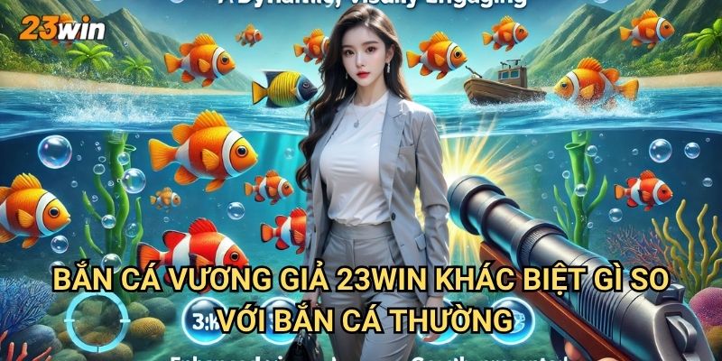 Bắn cá vương giả 23win có đẳng cấp và tính năng gì cao cấp? 2 Bắn cá vương giả 23win khác biệt gì so với bắn cá thường?