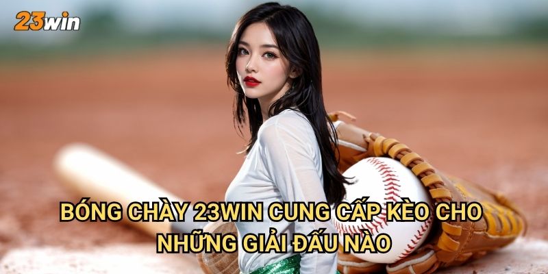 Bóng chày 23win có những giải đấu và thị trường cược gì? 2 Bóng chày 23win cung cấp kèo cho những giải đấu nào?