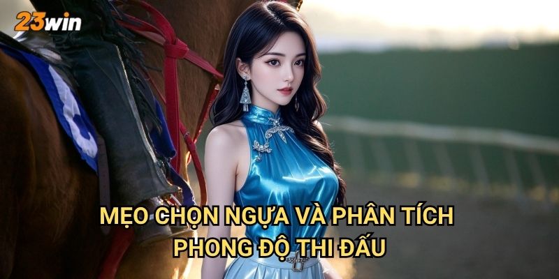 Đua ngựa 23win có những trường đua và cách cược ra sao? 3 Mẹo chọn ngựa và phân tích phong độ thi đấu?