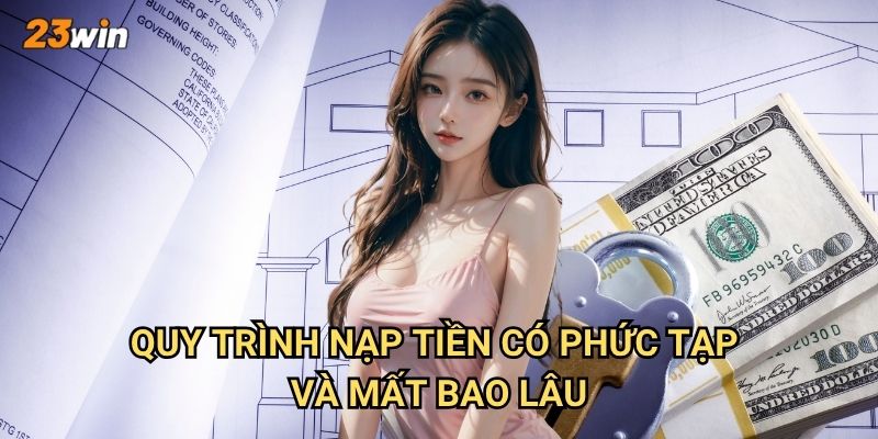 Nạp tiền 23win có những phương thức nào an toàn và nhanh chóng? 3 Quy trình nạp tiền có phức tạp và mất bao lâu?